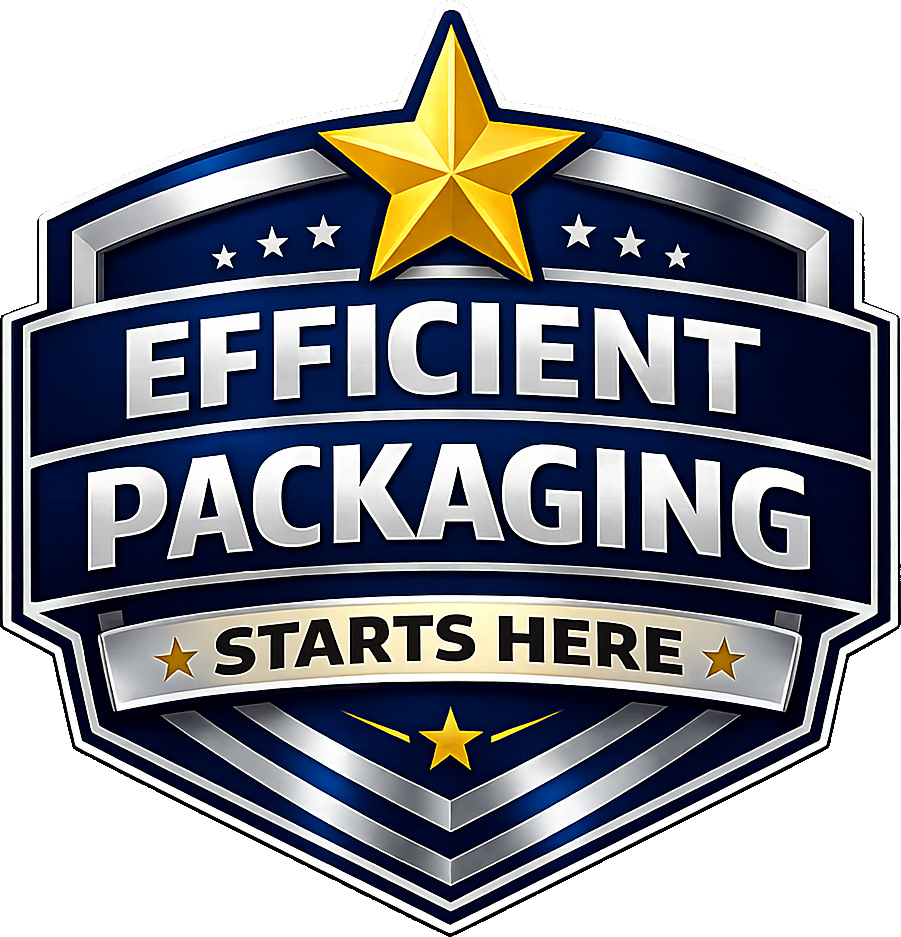 Phoenix Global Efficient Packaging Starts Here shield badge